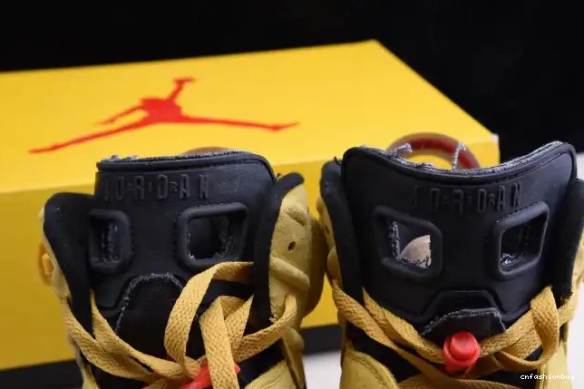 TRAVIS JORDAN 6 YELLOW CN1084-300 AIR SCOTT X 0706